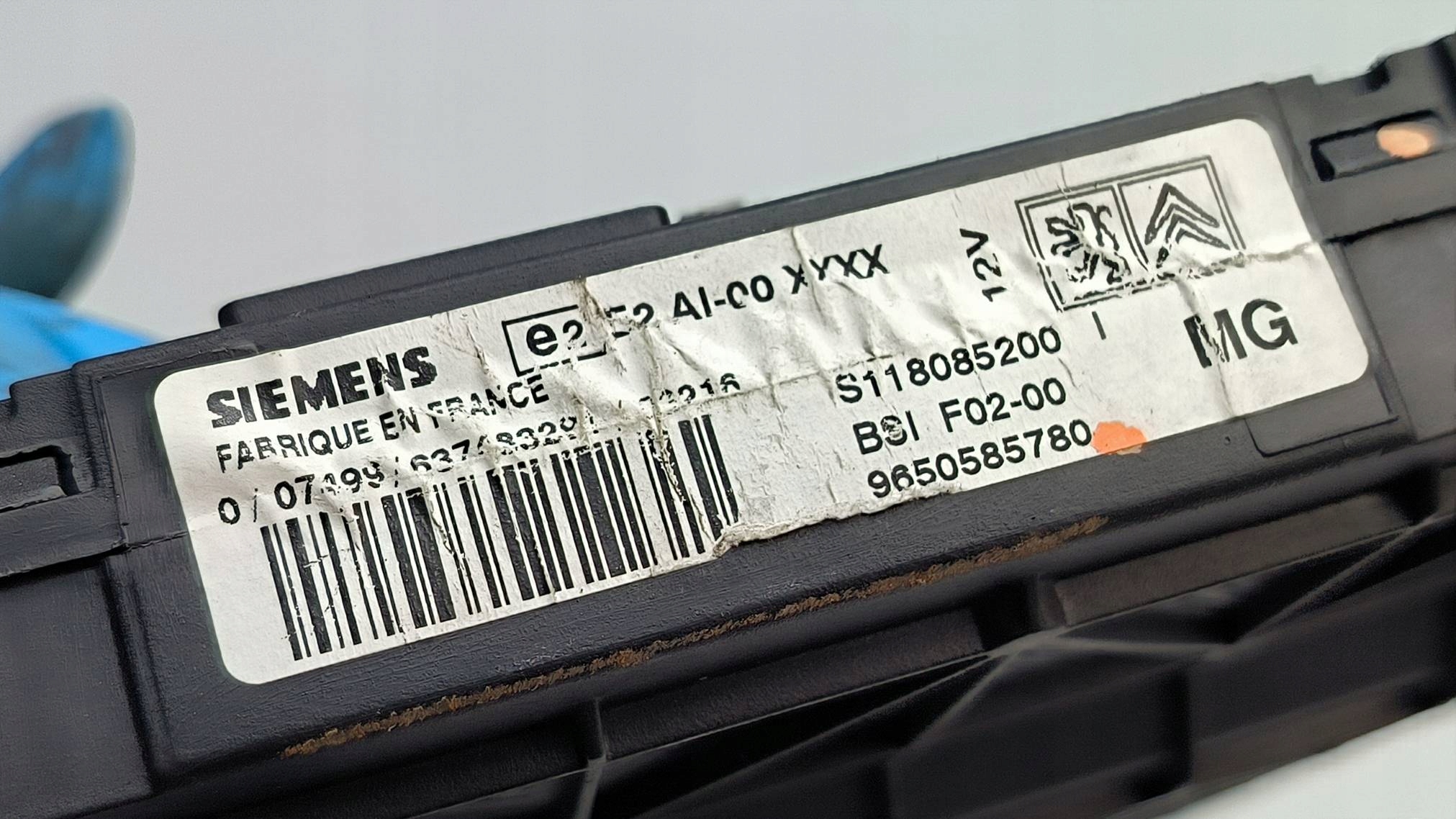 CENTRALINA FUSIBILI BSI 9650585780 CITROEN C3 e