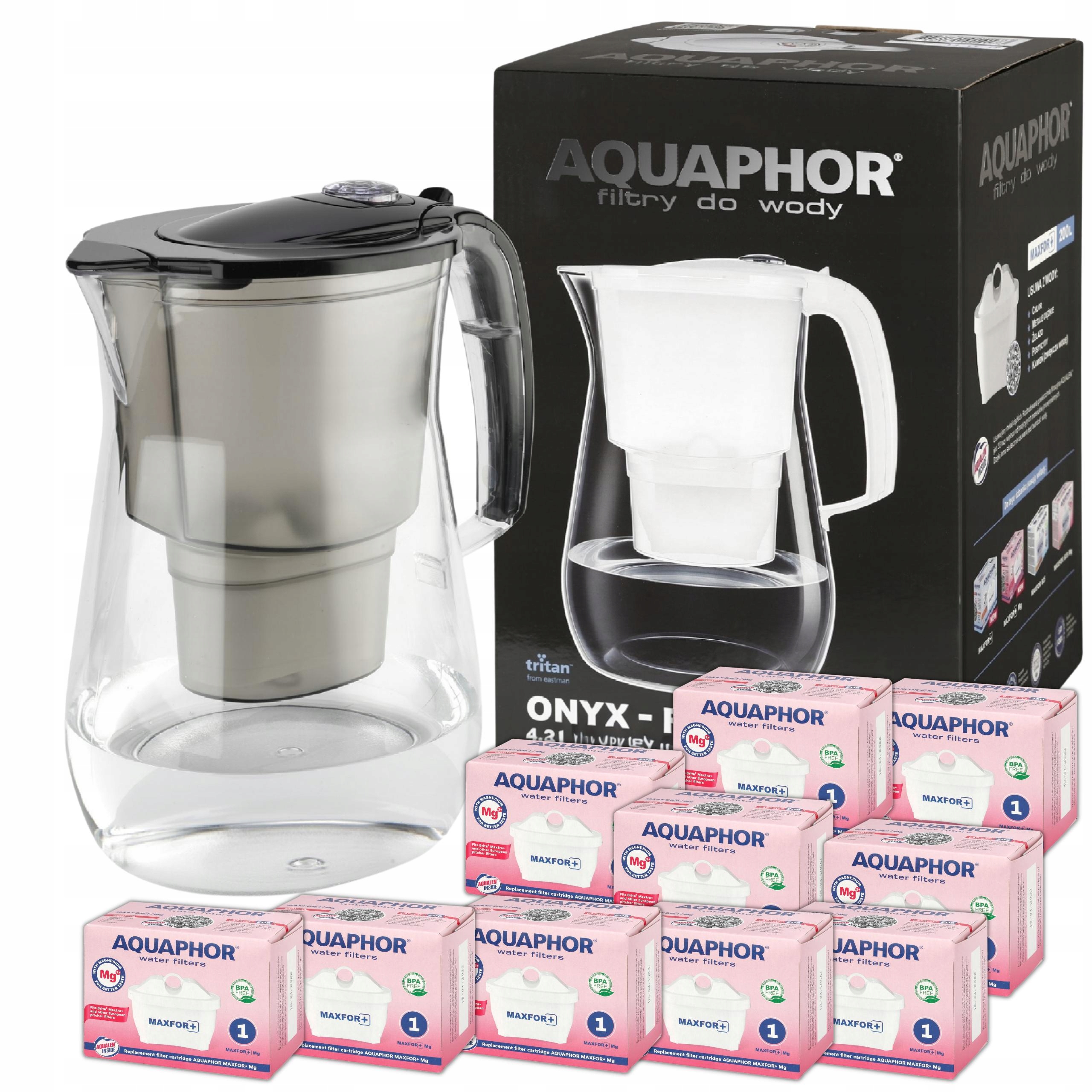 

Dzbanek filtrujący Aquaphor wkład maxfor+ Mg x10