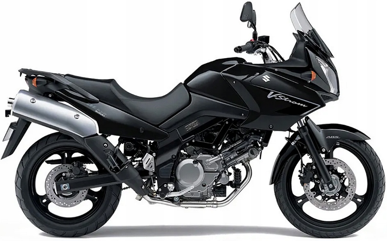 Samolepky Juula Pro Suzuki DL 650 V-strom 2007 Černá Matná Č.2 Ykv
