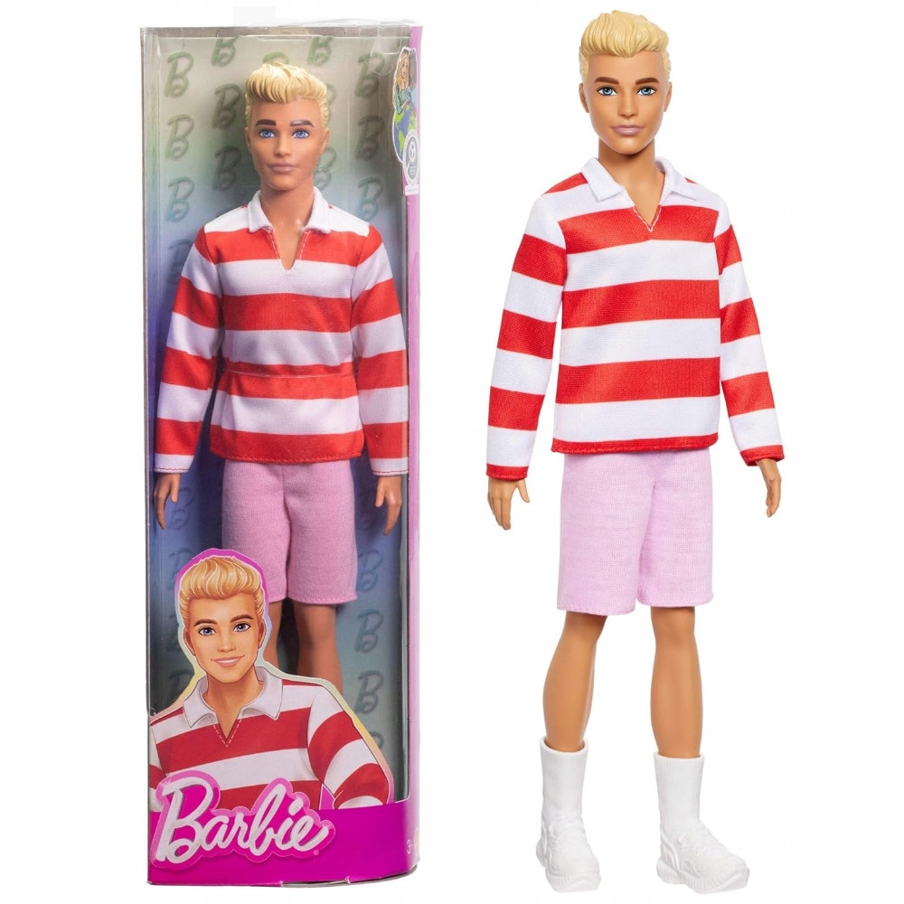 LALKA BARBIE STYLOWY KEN FASHIONISTA BLONDYN HYV01 MATTEL