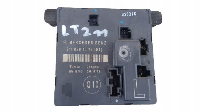 MERCEDES W211 module door left rear part 2118201526