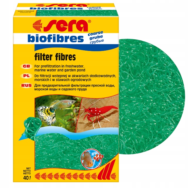 

Sera BioFibres Coarse gruby wkład mechaniczny
