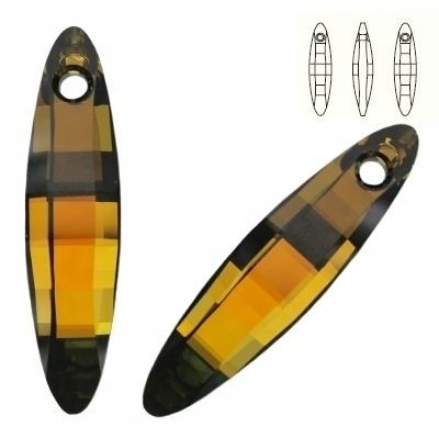 6470 MM 32 Swarovski Ellipse Tabac P