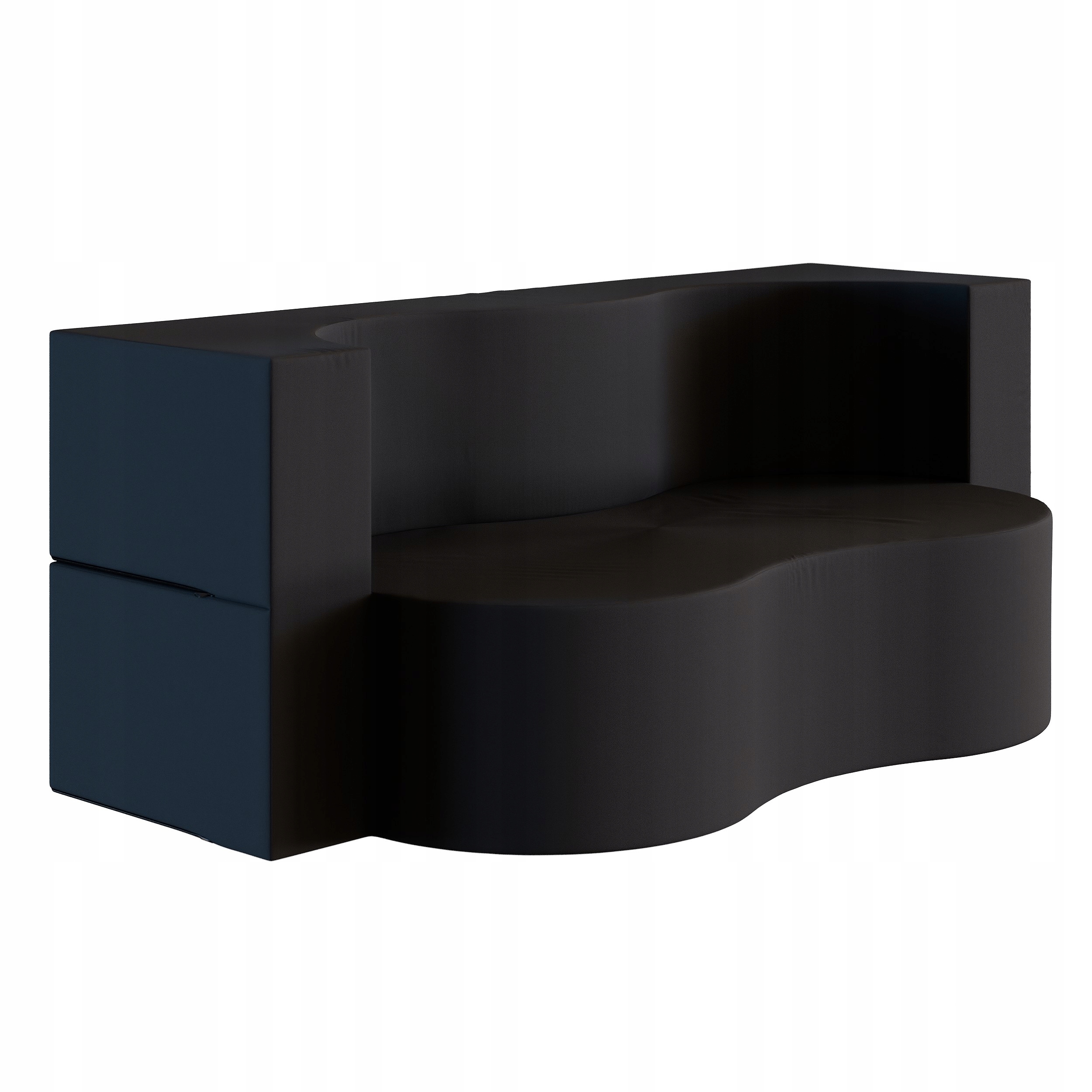 Křeslo rozkládací zahradní pohovka Swing 120x200, voděodolná tkanina