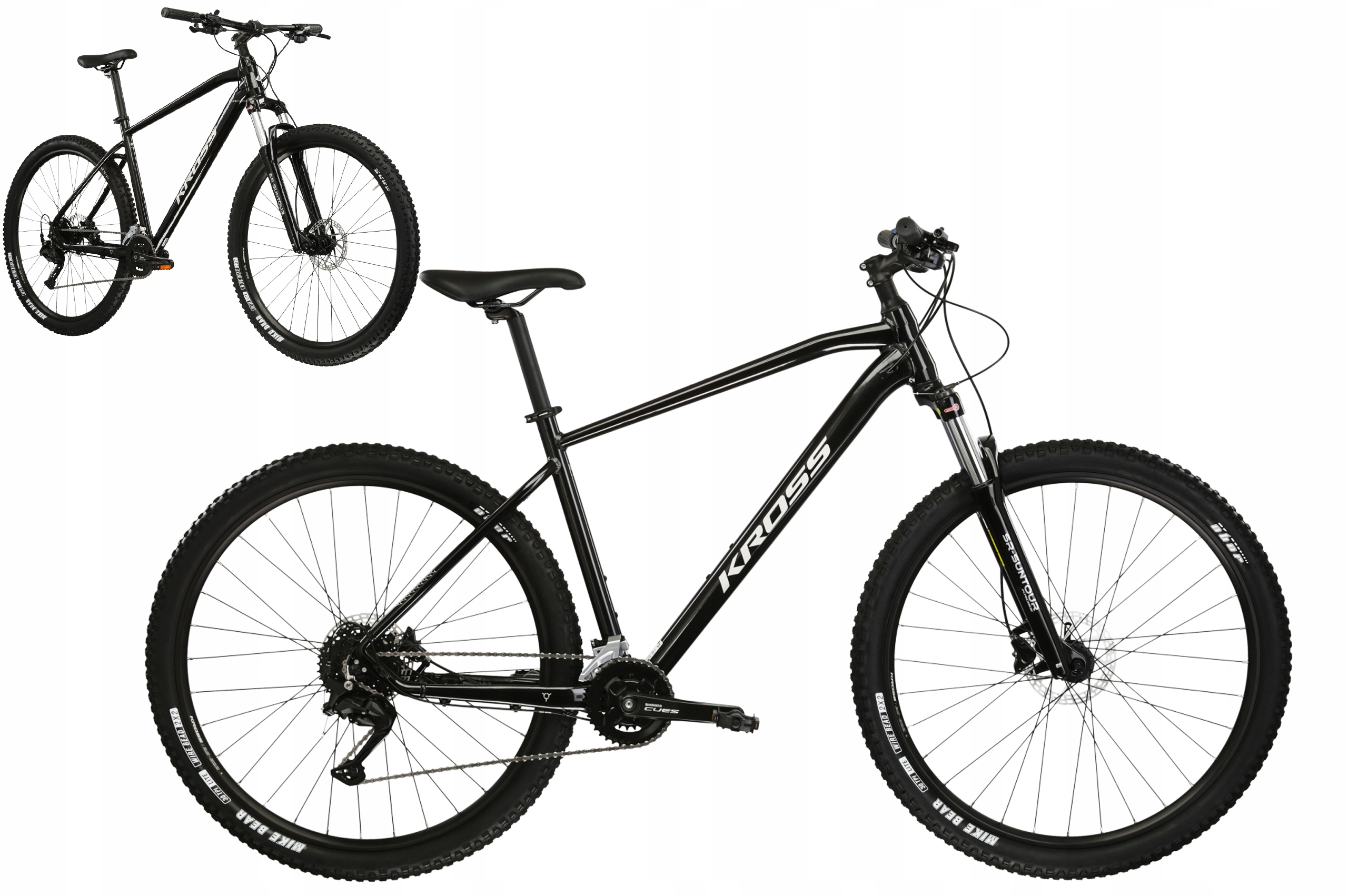 Rower Mtb 27,5" Kross Hexagon 5.0 rama S 15" czarny R24