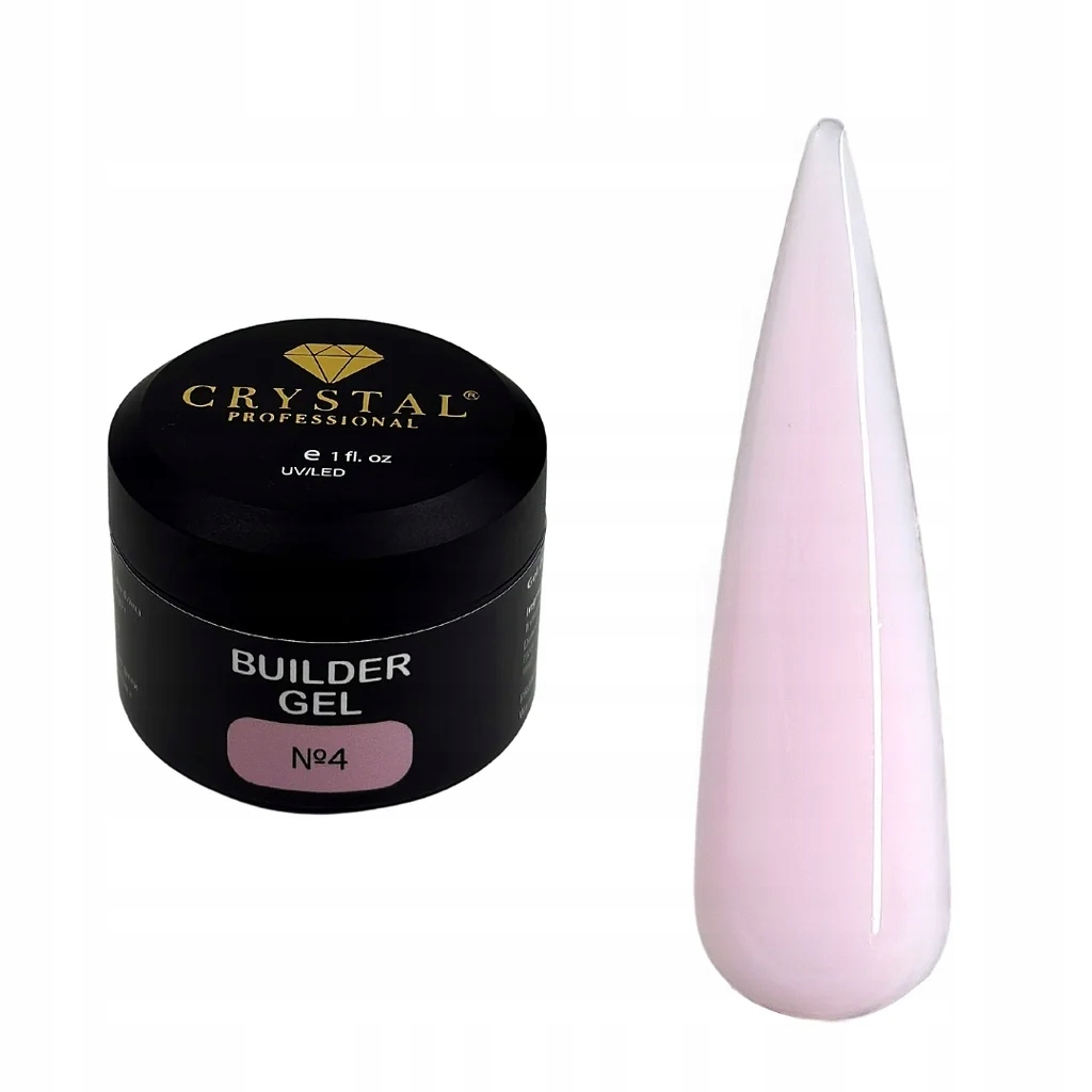 Stavební gel č. 4 30ml Crystal Professional stavební gel