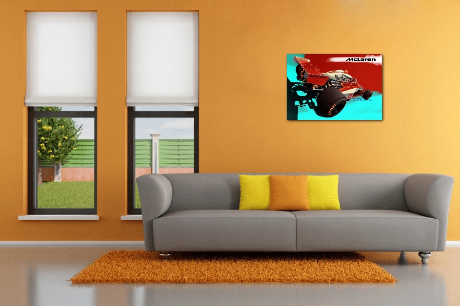 F1 McLaren-холст картина искусство премиум-хит !!!