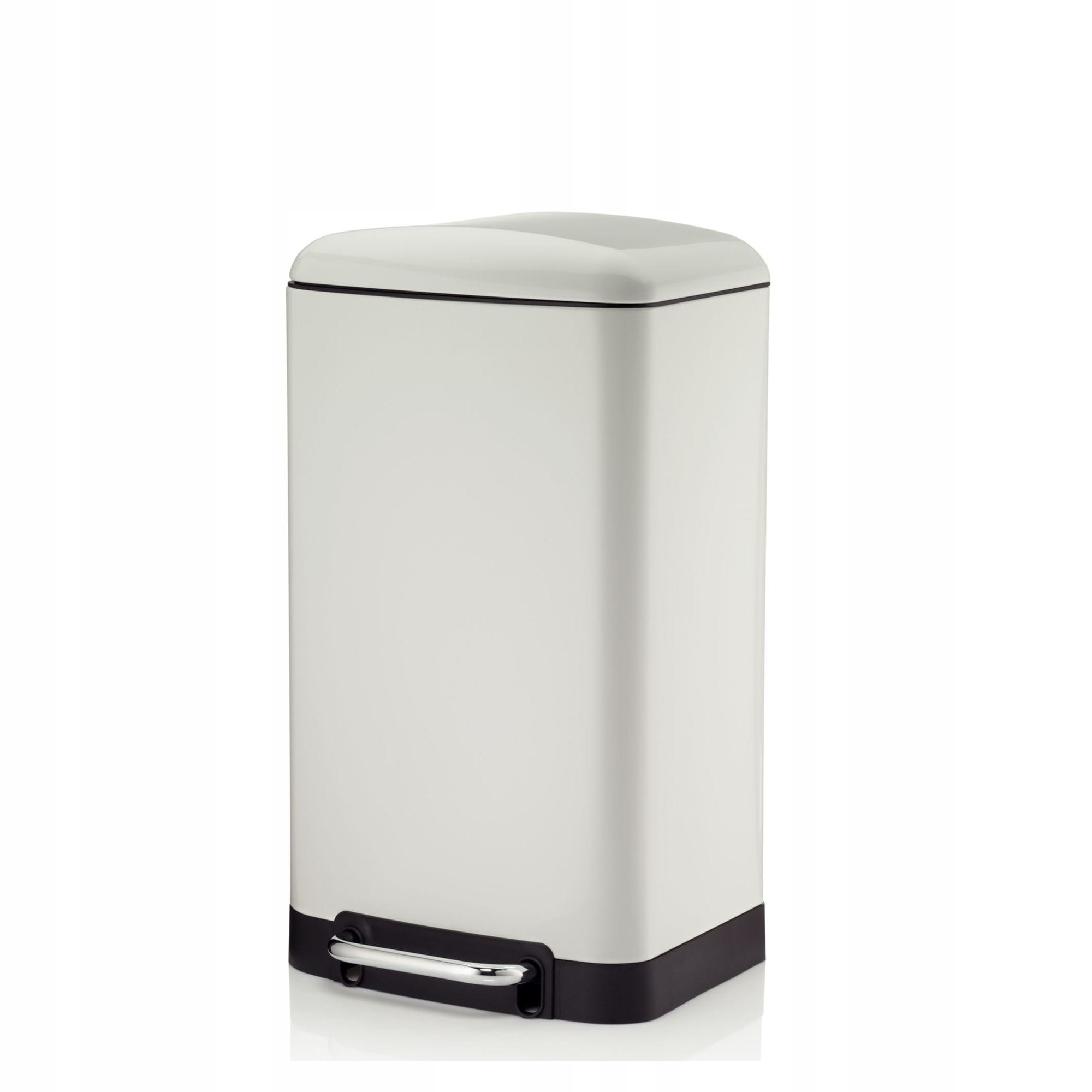 Levně Kela Odpadkový koš Davino 30 l bílá KL-10905