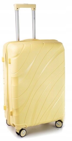 Walizka Kabinowa Bagażdo Samolotu Rgl Polipropylen Tsa Żółty
