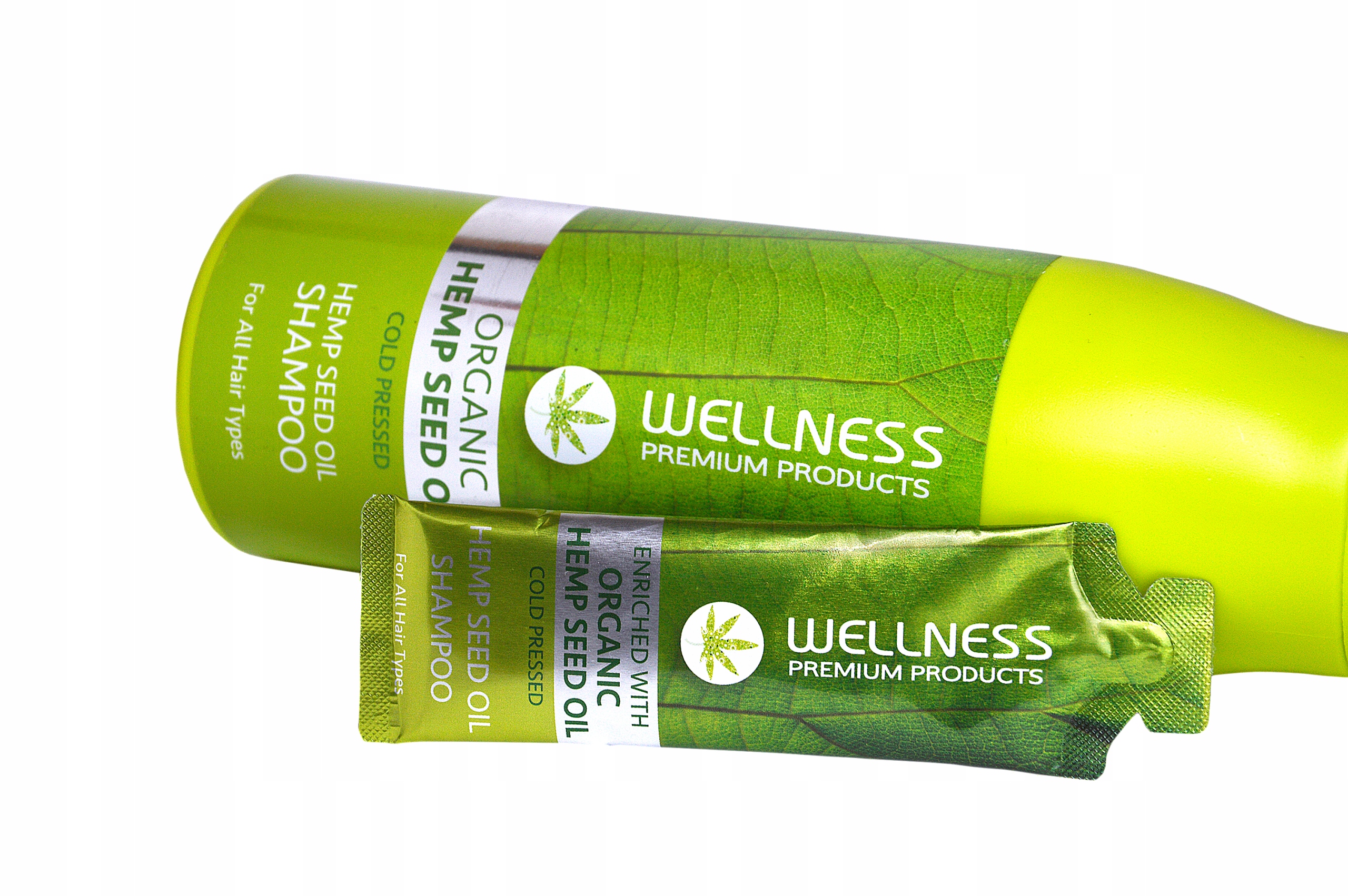 2x Szampon Wellness Premium Zielony+Wellplex Marka Wellness Premium Products