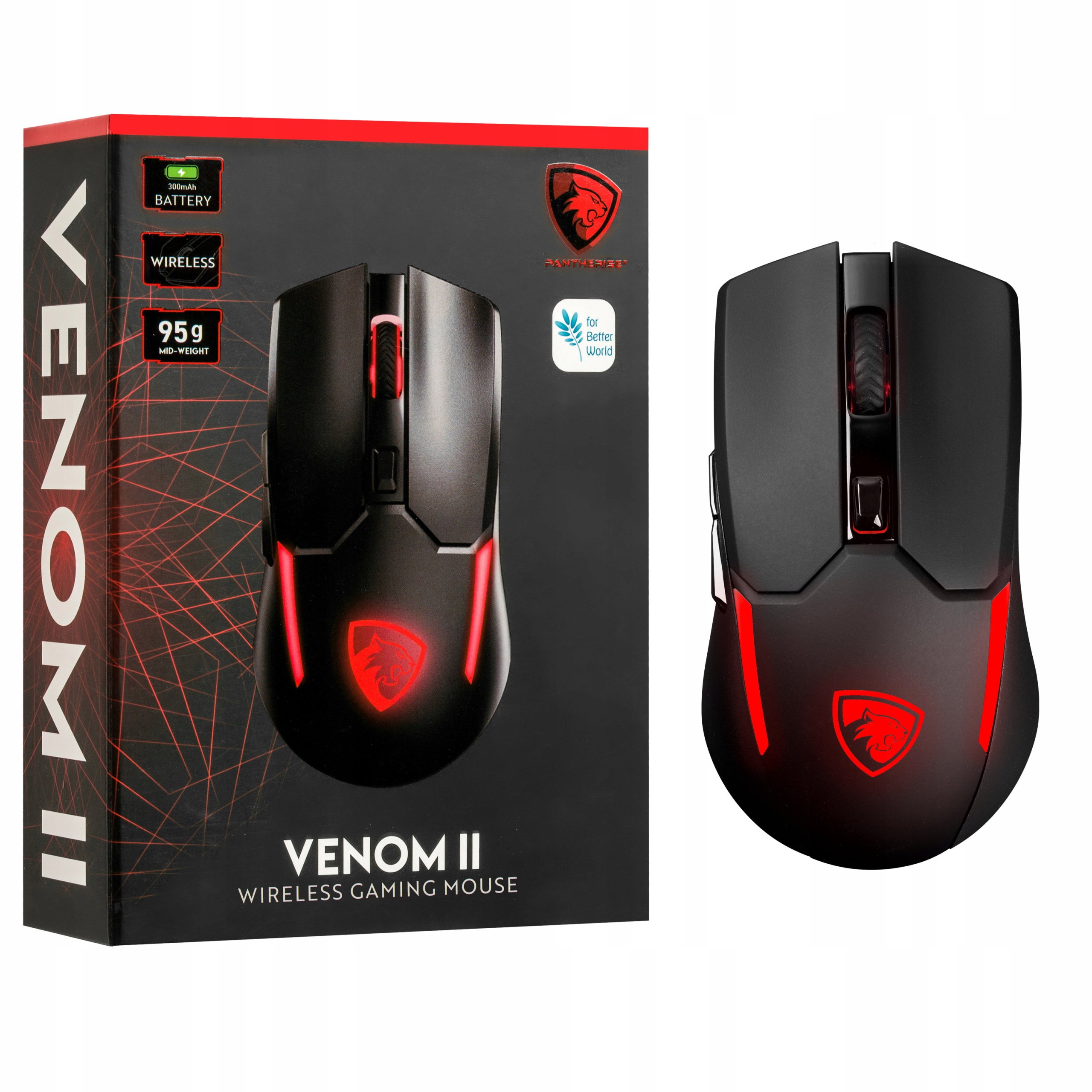 

Pantherise Venom II Mysz Bezprzewodowa Minecraft