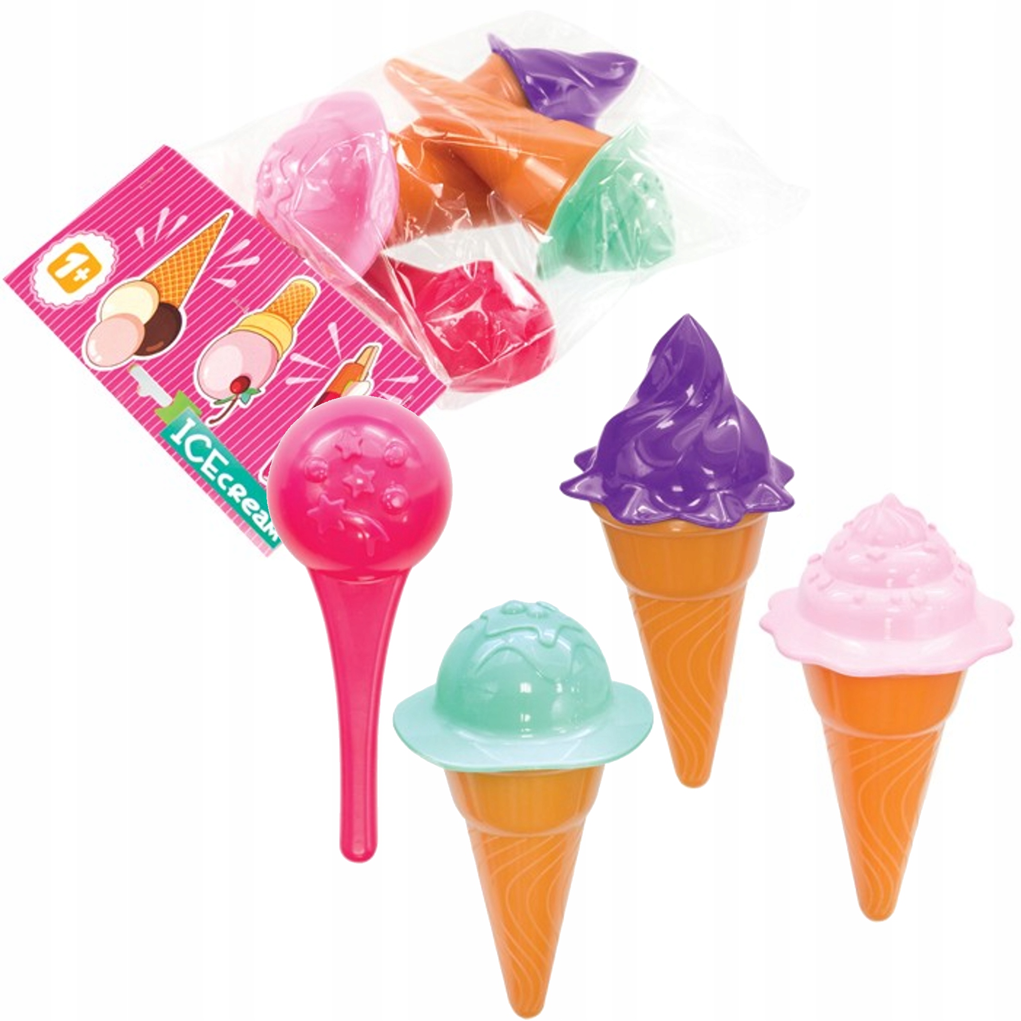 

Zestaw Foremki Do Piasku Piaskownicy Lody Łyżka
