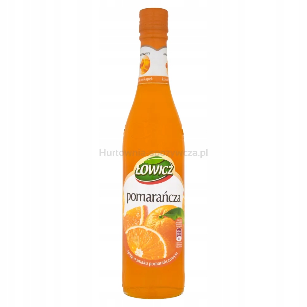 Levně Łowicz Pomerančový sirup 400 ml