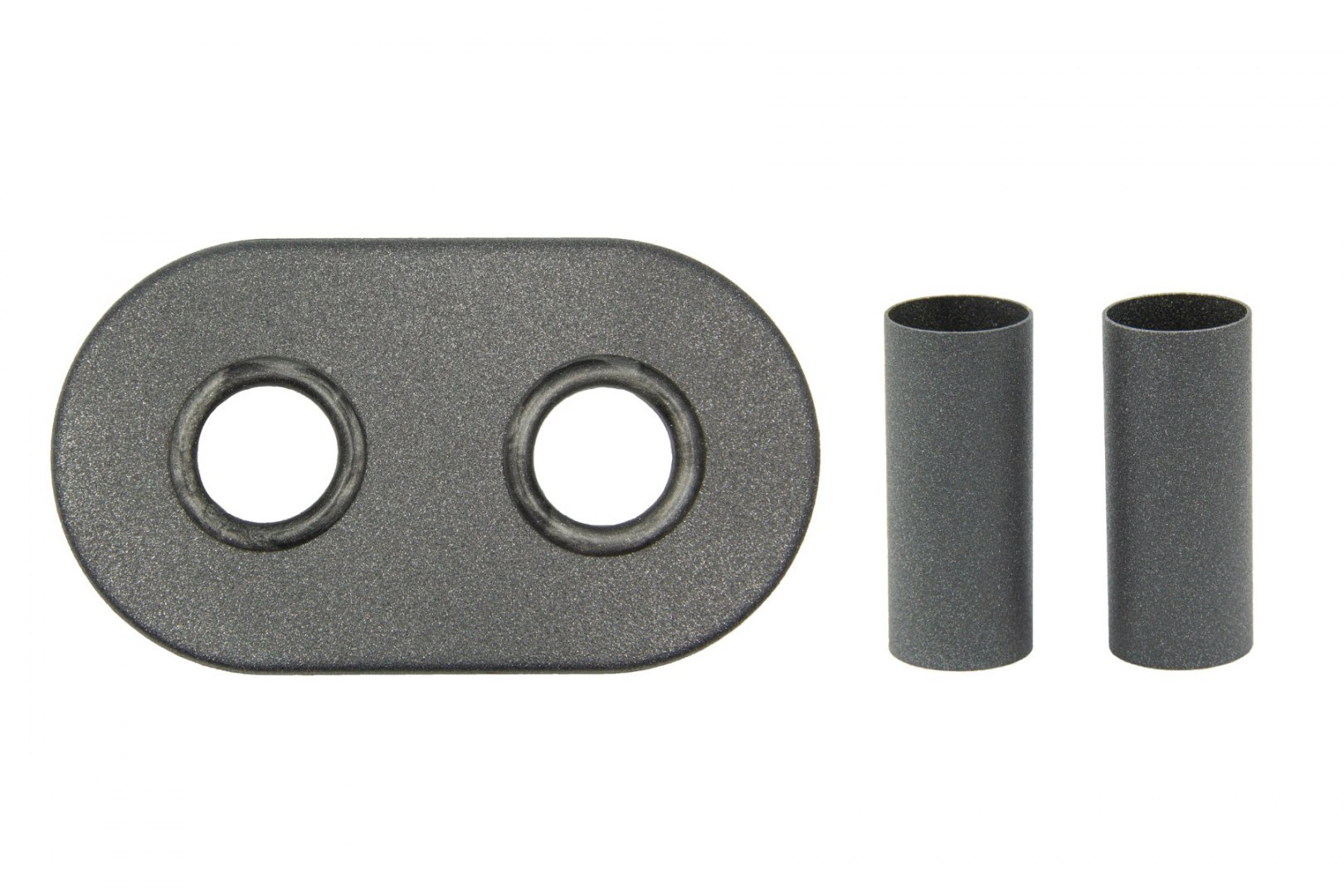 

Rozeta podwójna owalna tuleje Fi 22 grafit str