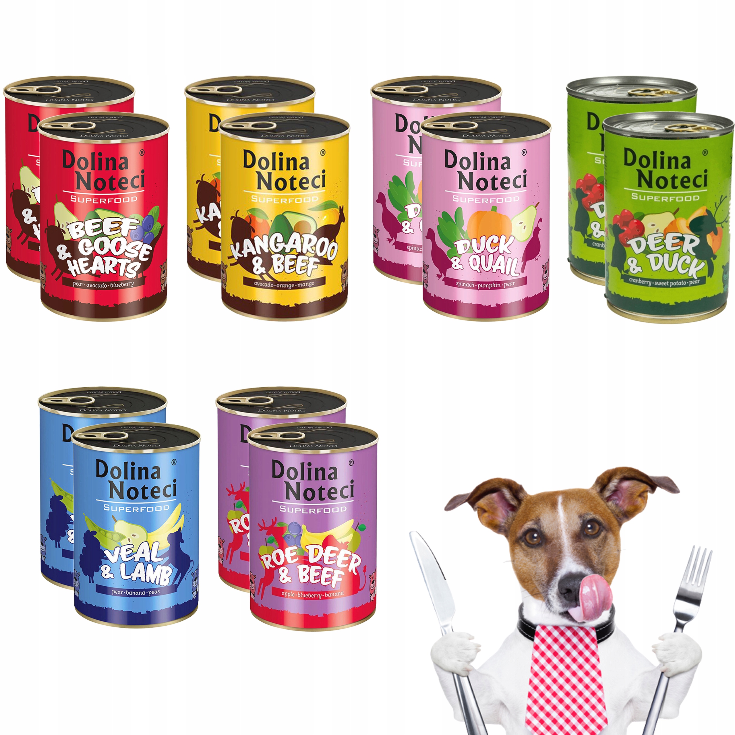 Levně Dolina Noteci Superfood Krmivo pro psy MIX 12 x 400 g