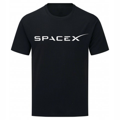 

Męski T-shirt Koszulka Spacex Space X Rozmiar M