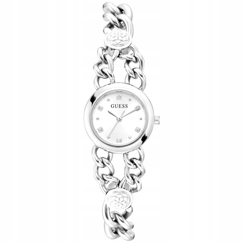 Dámské hodinky Guess GW0758L1 Zirkony stříbrné