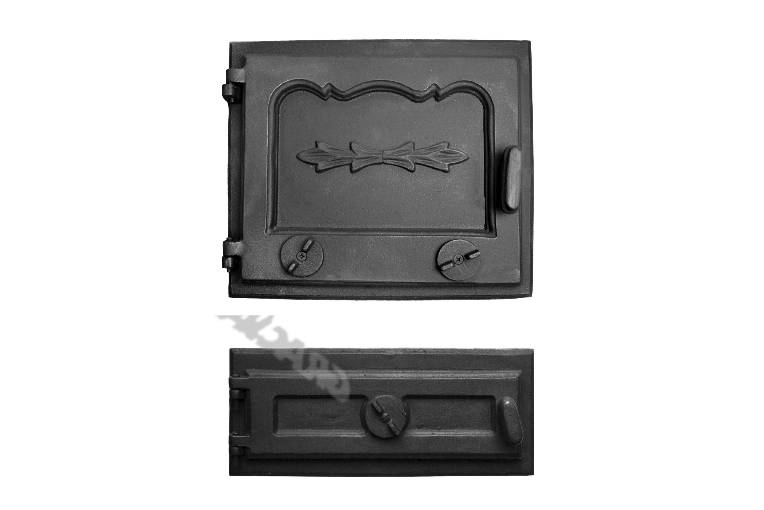 ZESTAW E2 LEWY - 33X38CM+16X38CM DRZWI ŻELIWNE DRZ