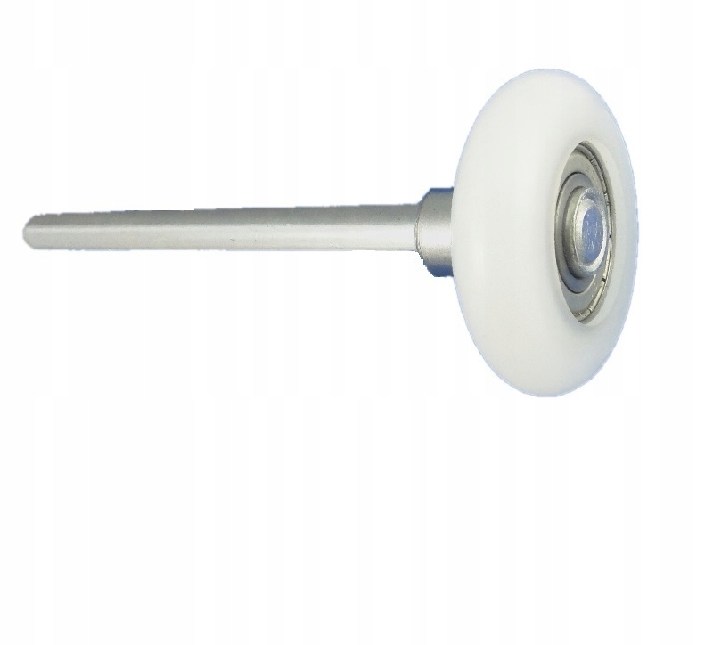 Rolka tworzywowa zaokrąglona z łożyskiem fi 46mm