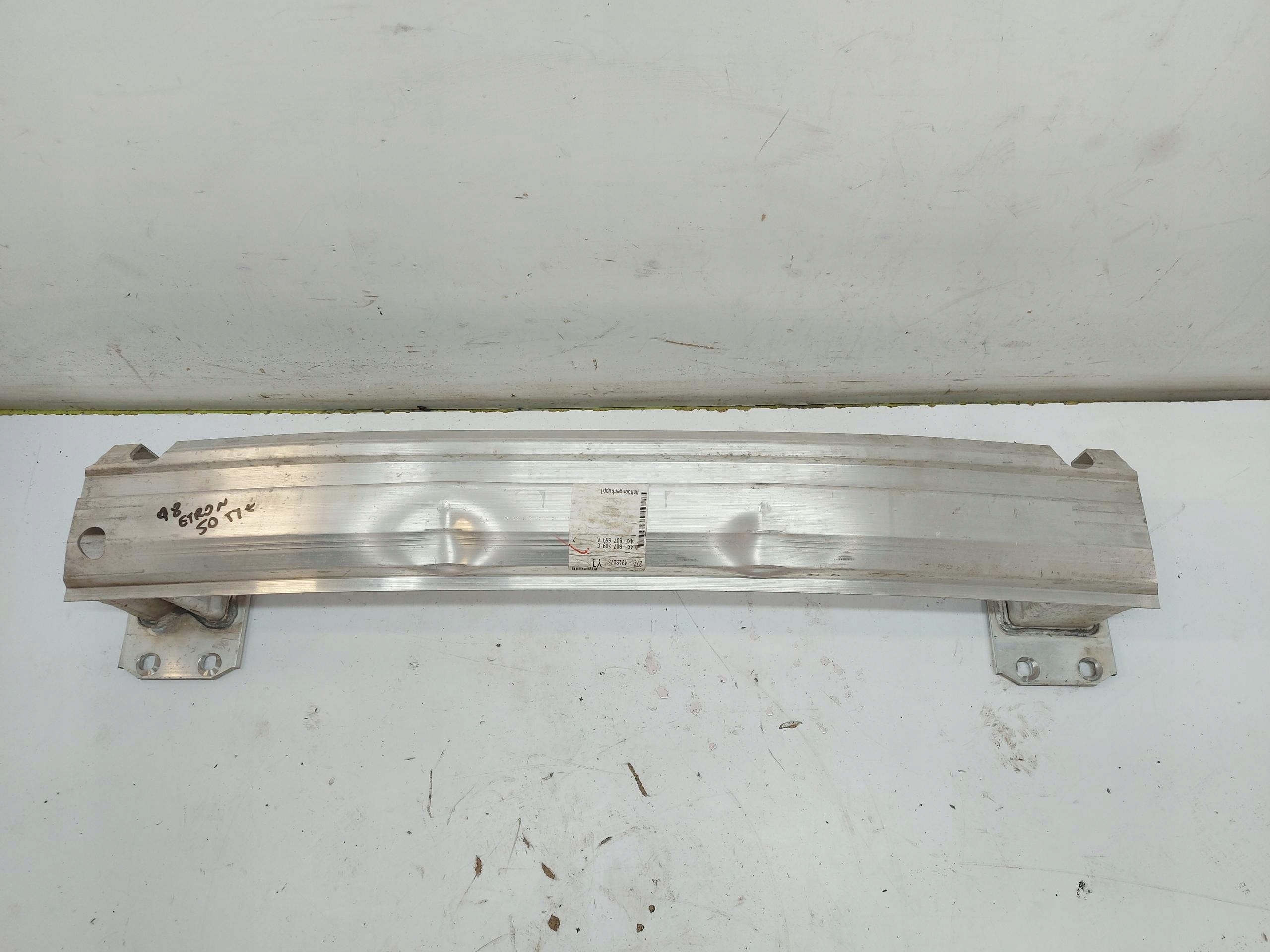 Audi Q8 E-TRON SUV 4KE pillar bumper support rear part rear 4ke807309c