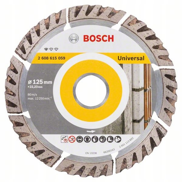 

Bosch tarcza diamentowa 125mm Standard Universal