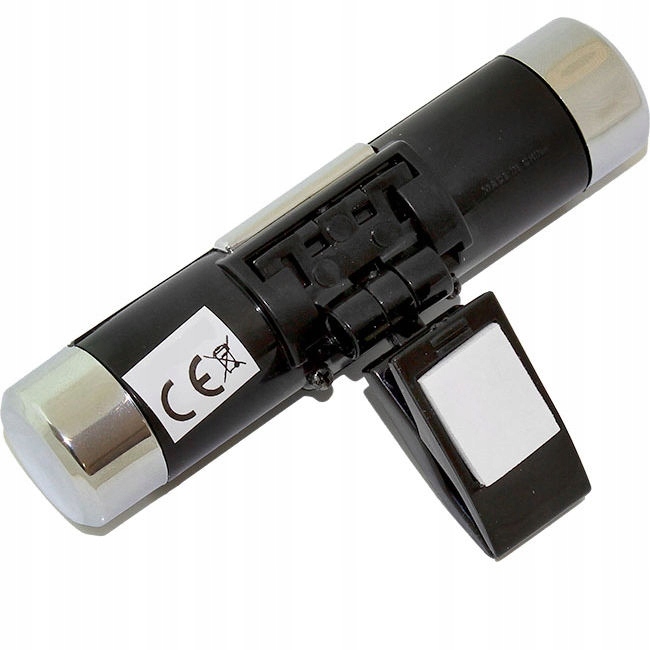 Termometr samochodowy z zegarkiem 12H/24H na klips Stan opakowania oryginalne