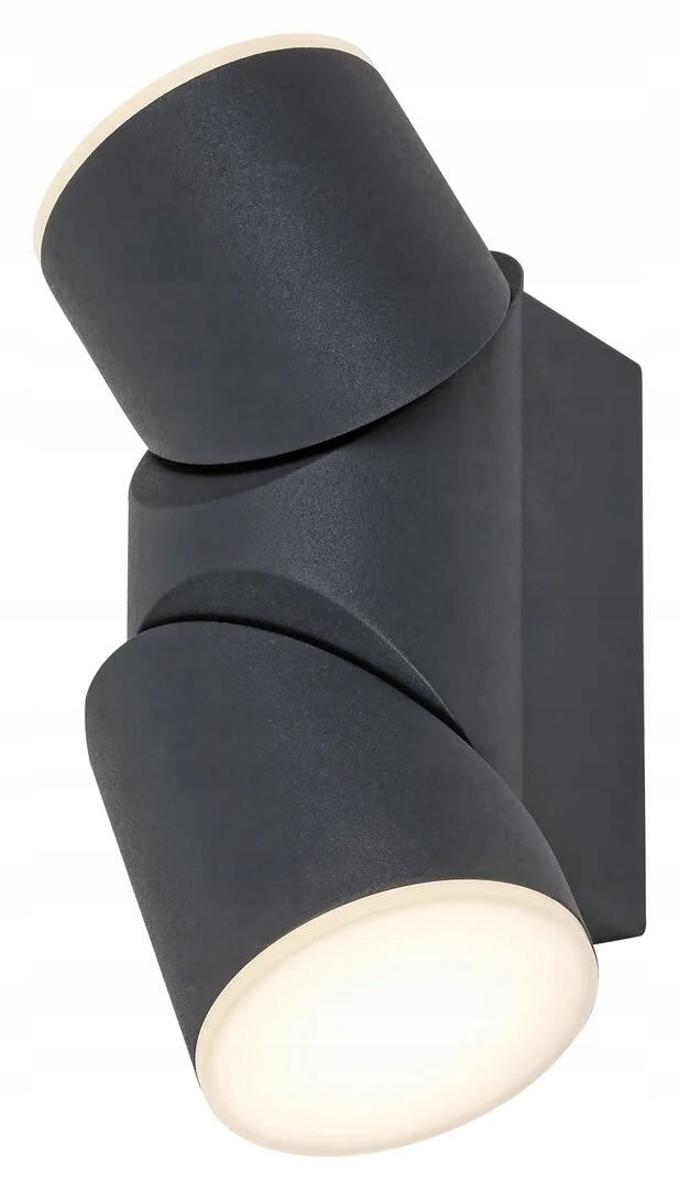 Venkovní nástěnné Led svítidlo dvojité nastavitelné antracit 3000K Rabalux