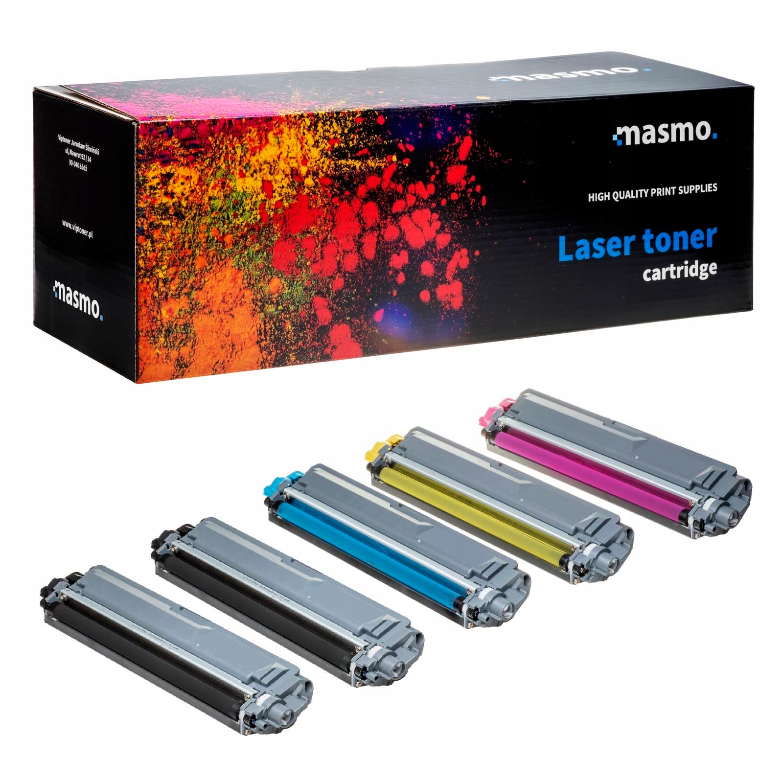 5x Toner Pro Brother TN241 DCP-9015CDW DCP-9020CDW