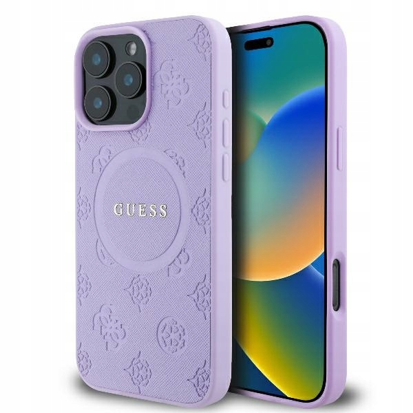 Guess GUHMP16XPSAPSMEU iPhone 16 Pro Max6.9" fialový/fialový hardcase Saff