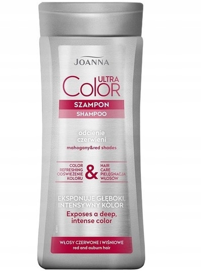 

Joanna Ultra Color szampon Czerwień Kasztan 200ml