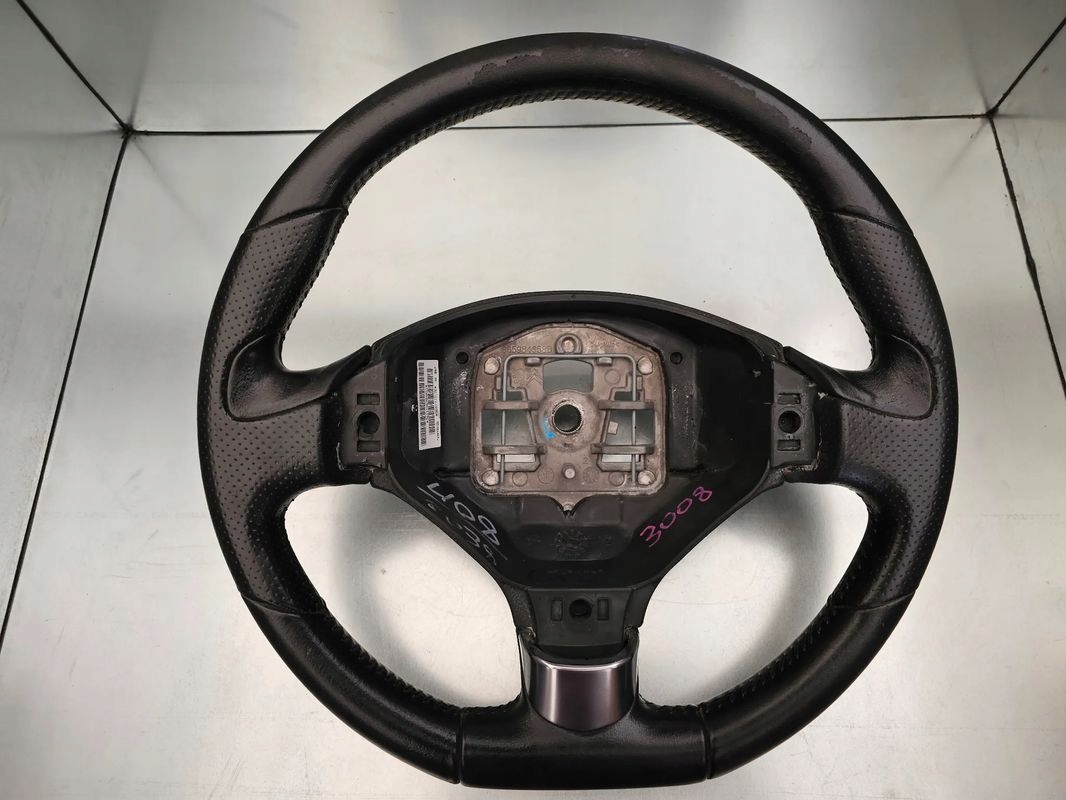 PEUGEOT 3008 2009- KIEROWNICA SKÓRZANA SKÓRA Producent części Peugeot