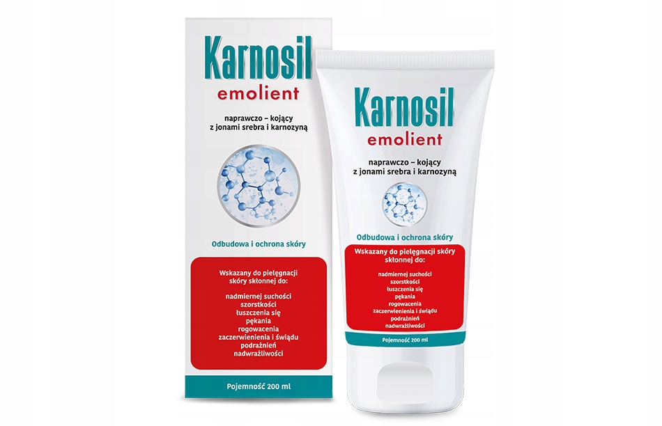 

Karnosil Emolient Naprawczy Srebro Karnozyna 200