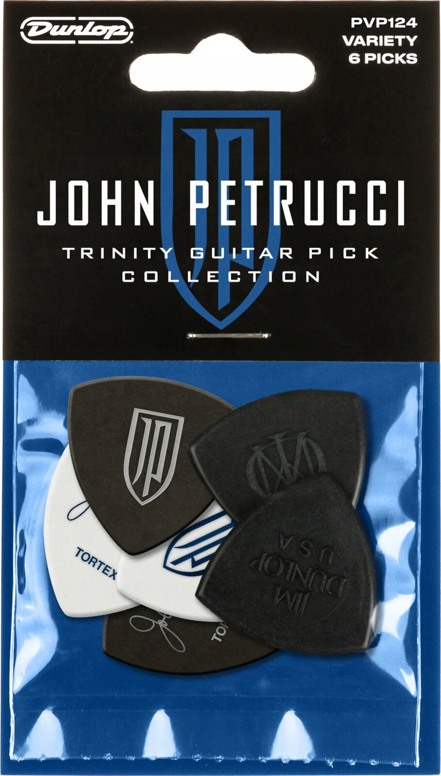 Dunlop PVP124 zestaw kostek Petrucci Trinity (6 szt.)