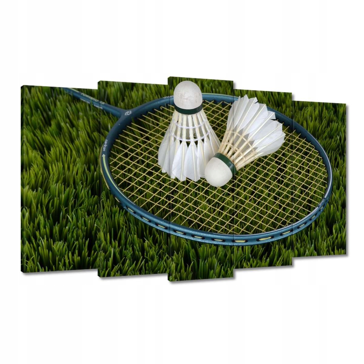 Obrazy 100x60 Badminton Lotka Raketa