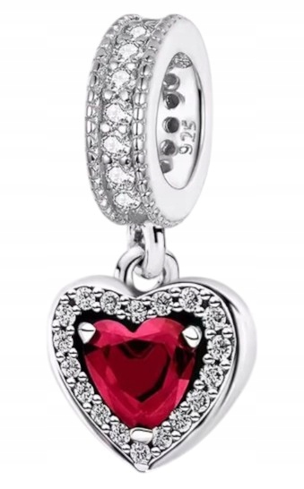 Charms stříbrný přívěsek Ag 925 srdce IM0790525CH