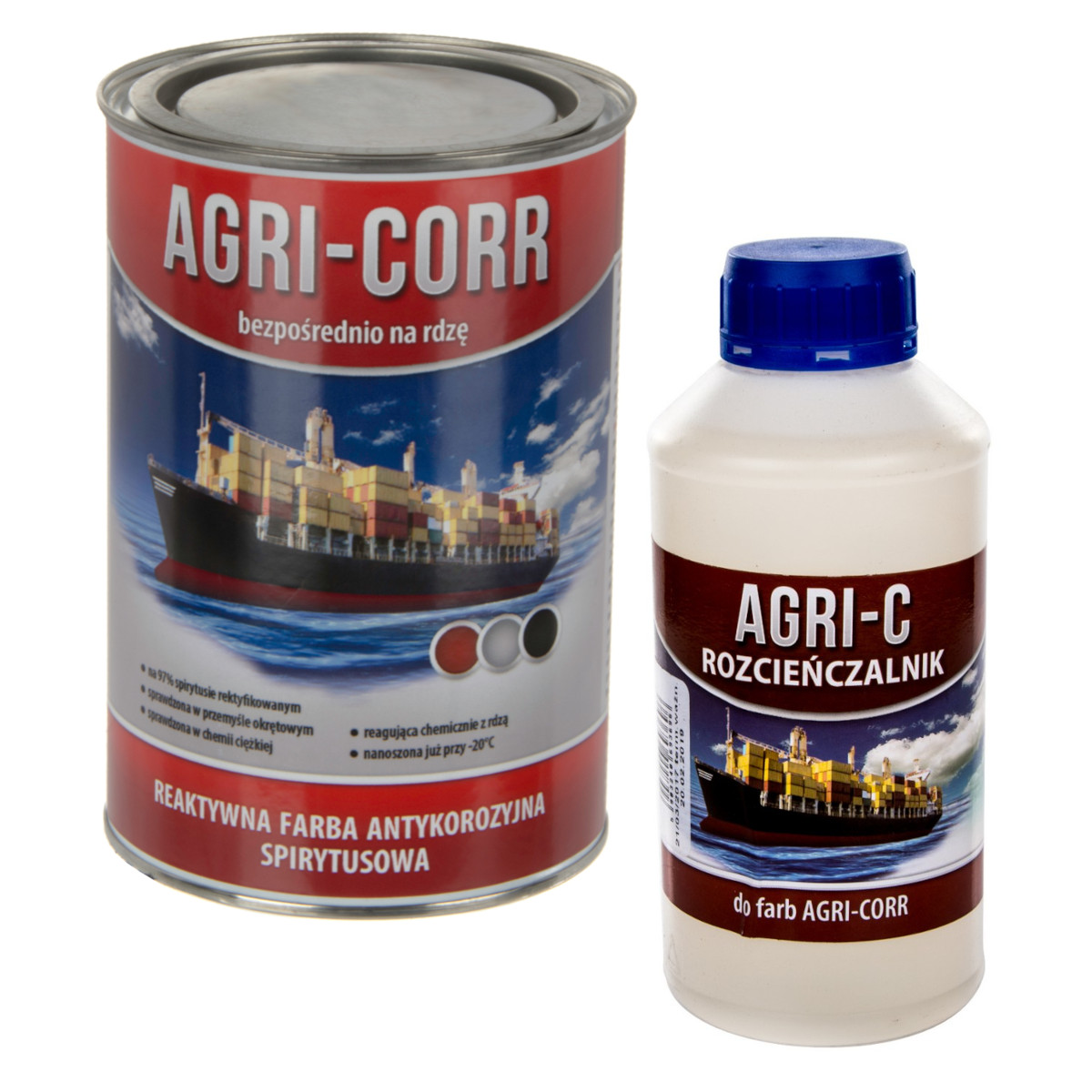 

Antykorozyjny zestaw okrętowy Agri-Corr czarny