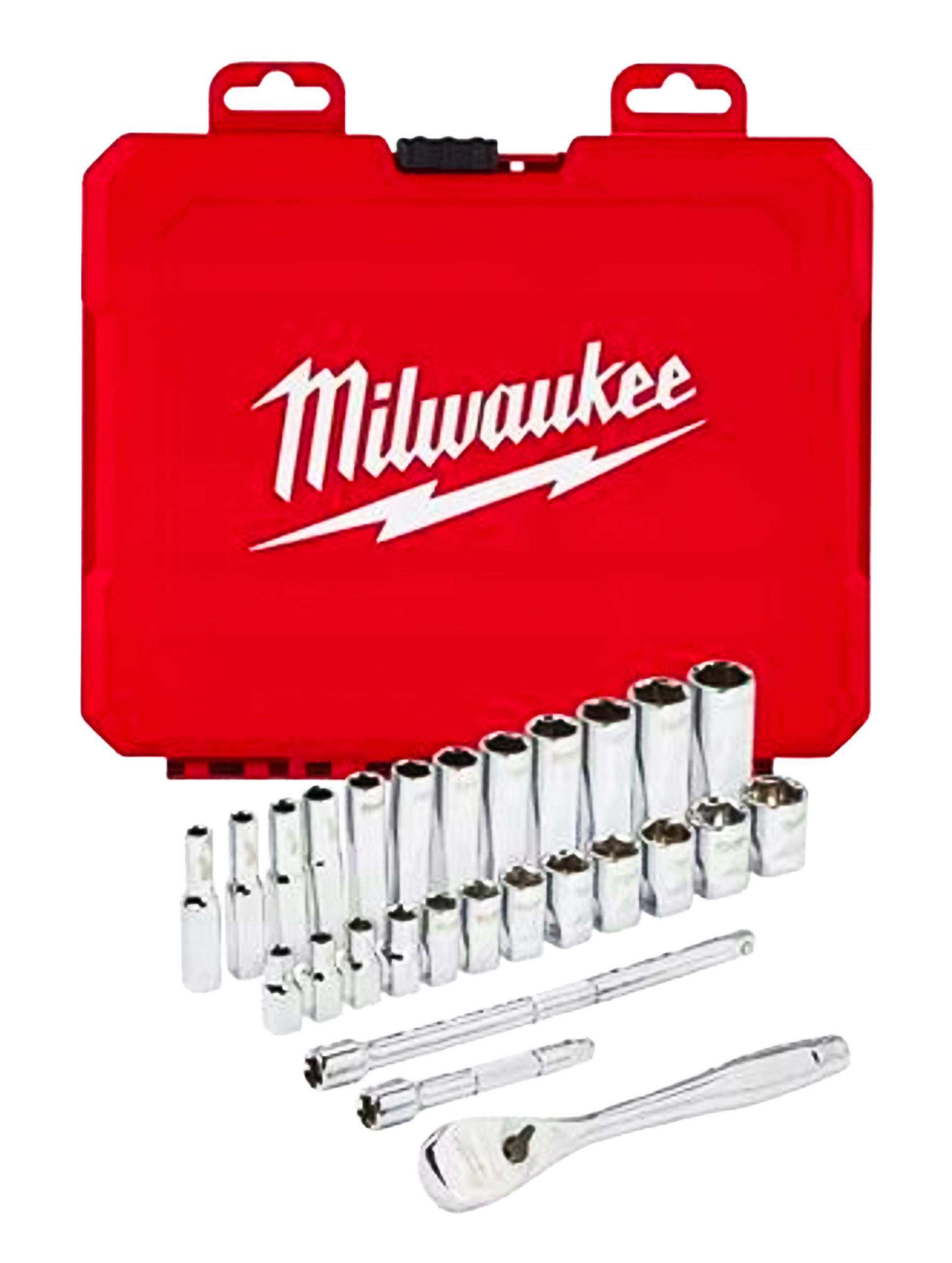 Sada nástavcov 1/4" s račňou 28ks Milwaukee 4932464943
