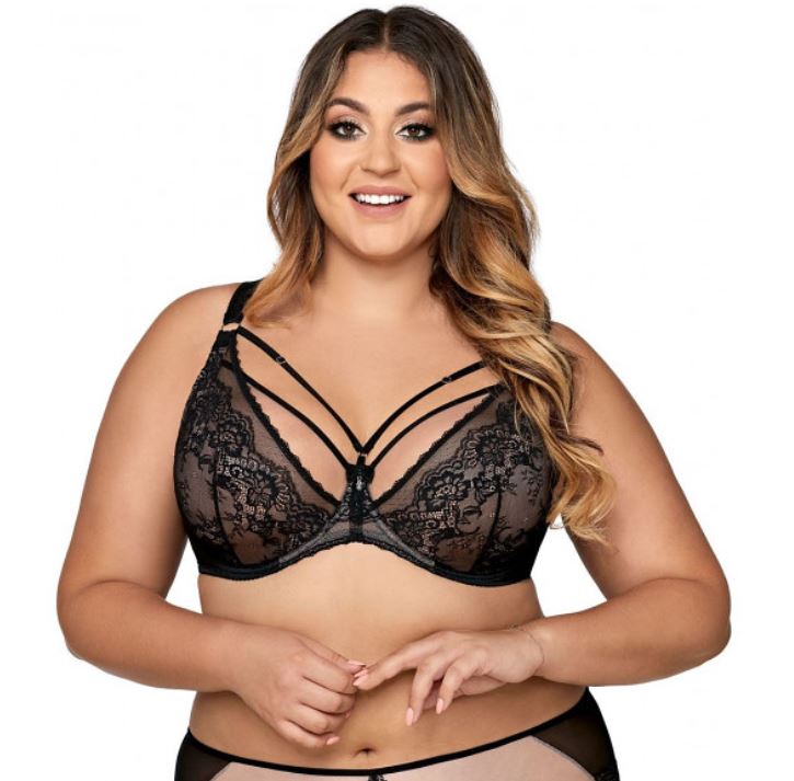 

Ava Biustonosz Miękki 1824 Koronka Czarny / 80F