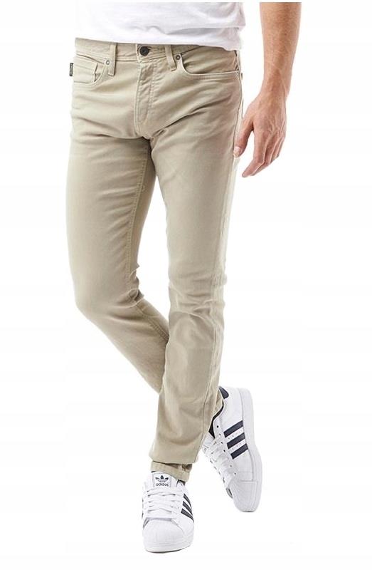 

Jack Jones Beżowe Męskie Jeansy Slim Fit 29/32