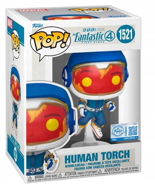 Figurka Funko Pop! Fantastyczna czwórka Human Torch 1521