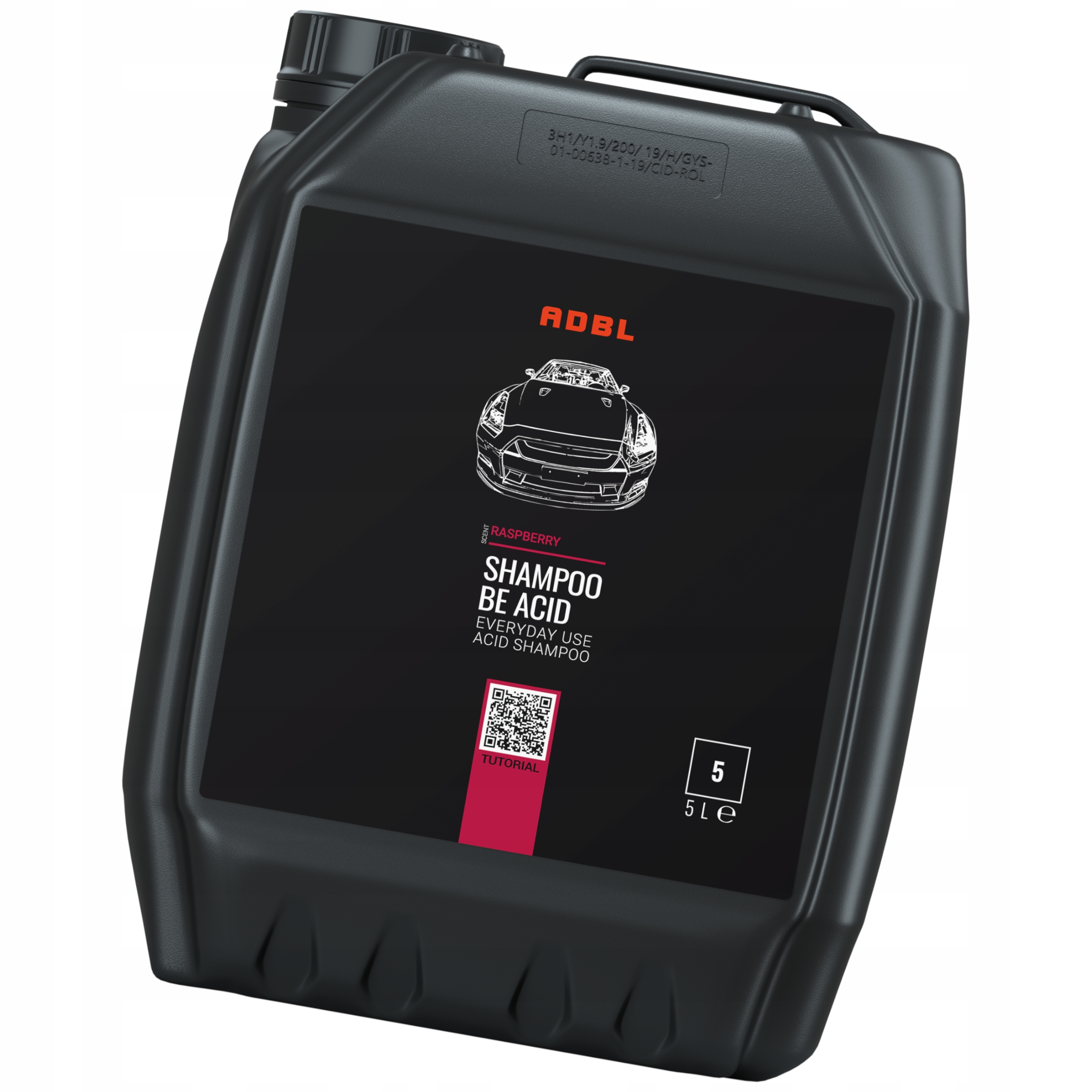 Adbl Shampoo Be Acid 5L Kwaśny Szampon Do Mycia Auta Usuwa Osady Mineralne