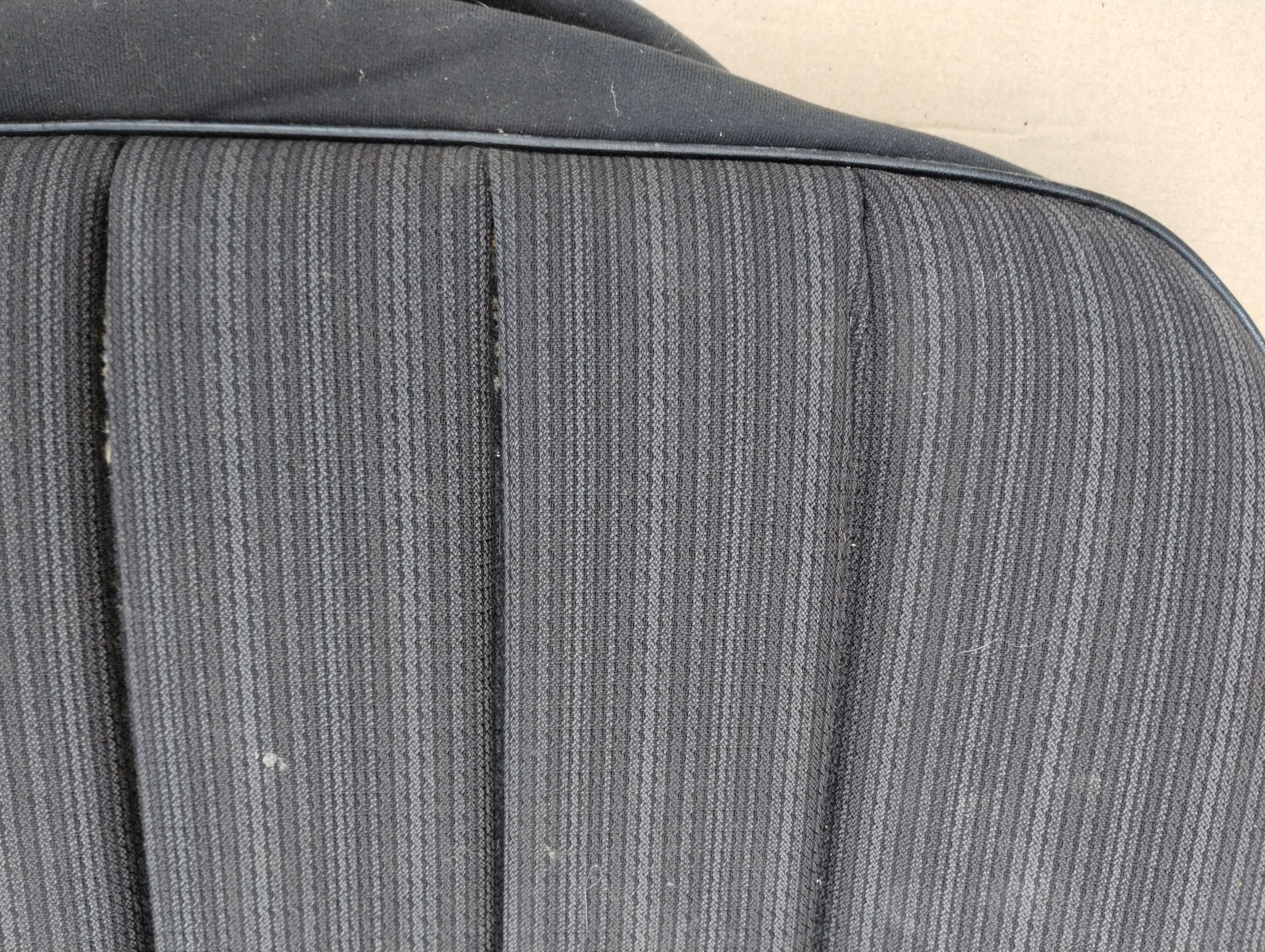 mercedes w124 material siedzisko seat front black,