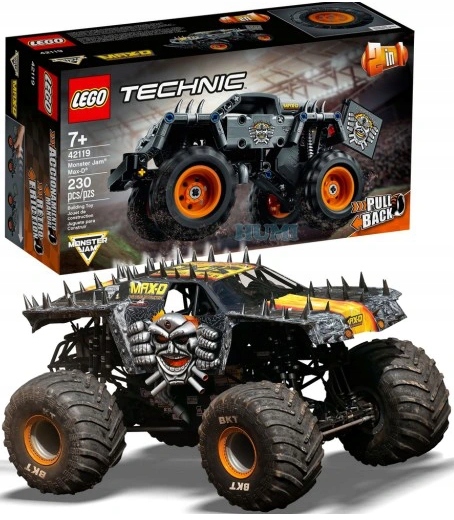 Lego Monster Jam Max D Lego 42119 Amazon LEGO TECHNIC 42119