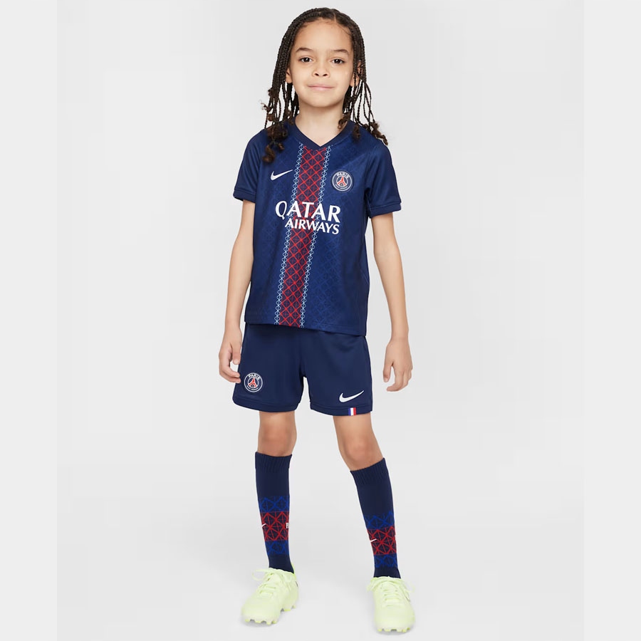 Nike Psg 2025/2026 Stadium Home [M 110-116] Dětský komplet Tmavě modrý
