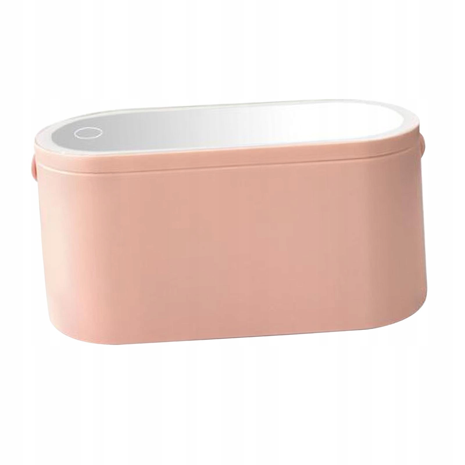 Pudełko z organizerem do makijażu LED Lustrzany bl Marka bez marki