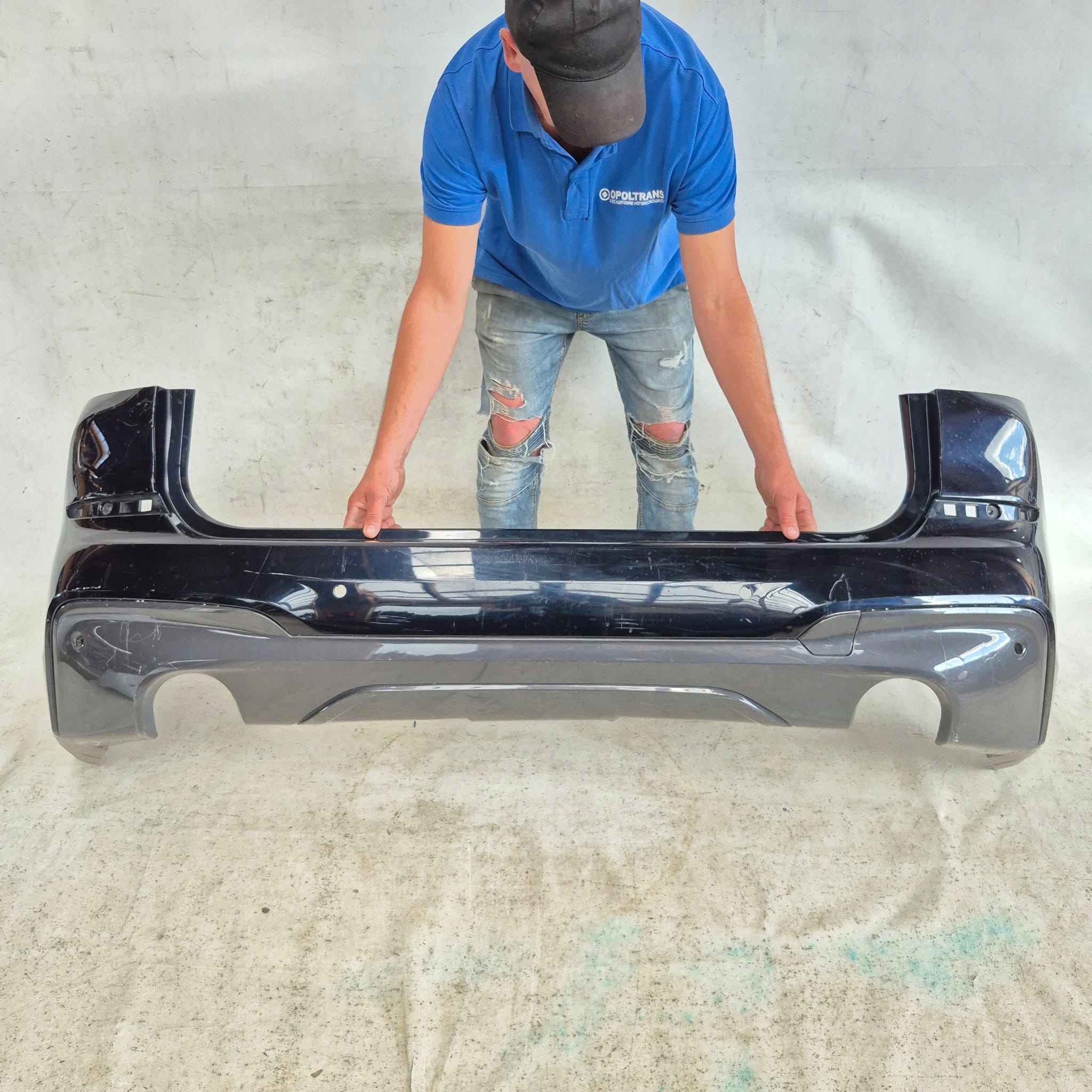 BMW X3 G01 m-packet 17-21 bumper rear part rear PDC