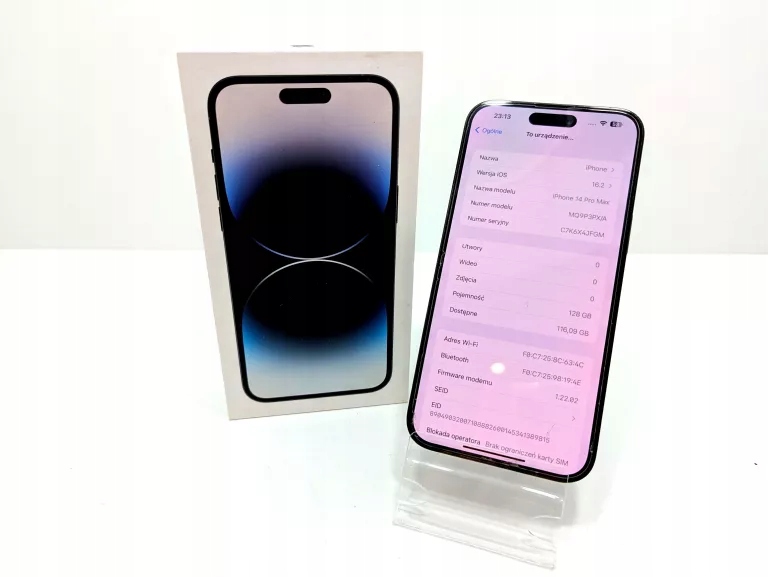Iphone 14 Pro 128GB バッテリー84% 55043 iPhone 14 Pro 128GB Gwiezdna Czerń MPXV3PX/A - NEONET