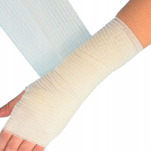 

Bandaż elastyczny opaska z zapinką 15cm x 4m