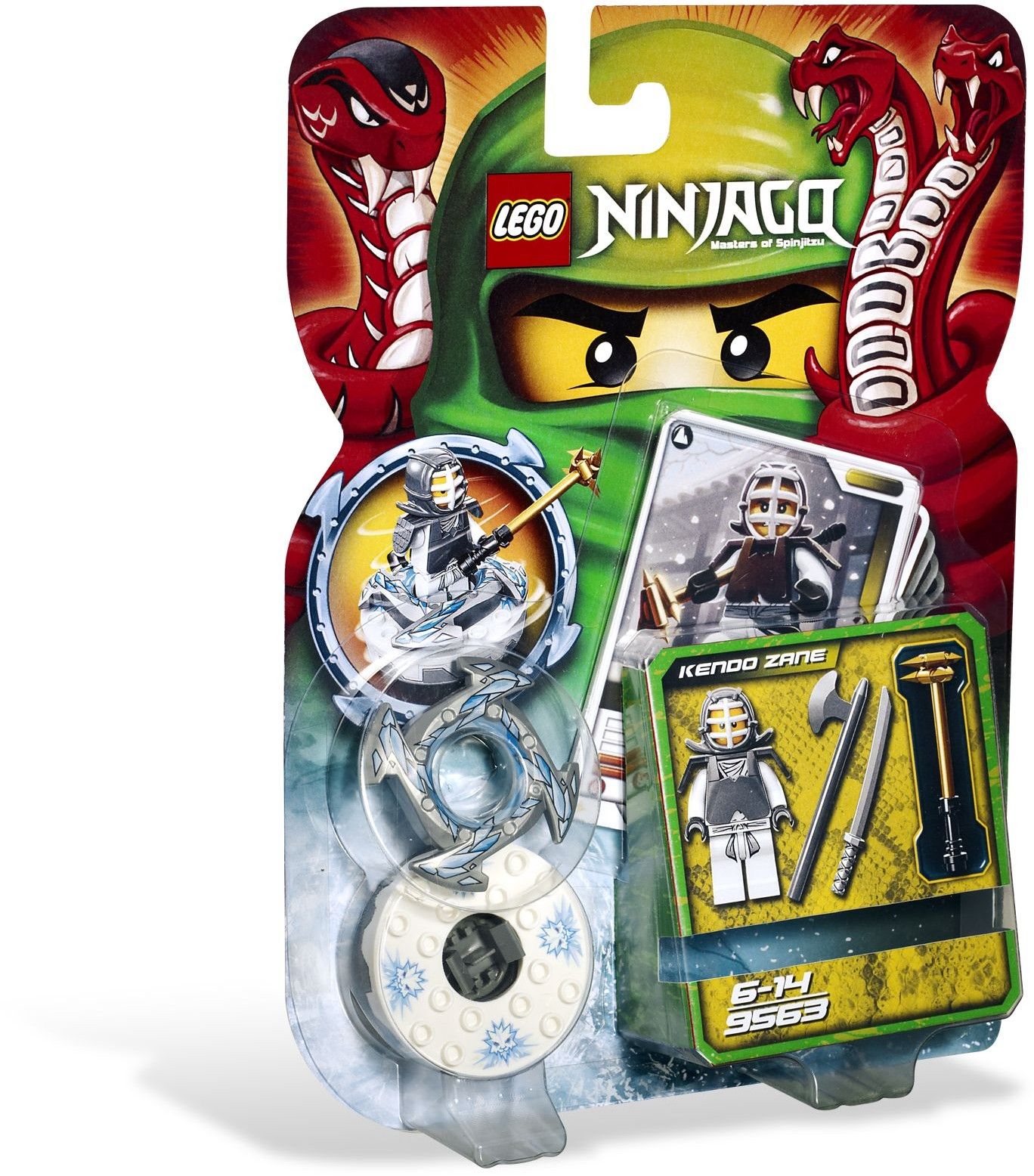 Lego Ninjago Kendo Zane 9563