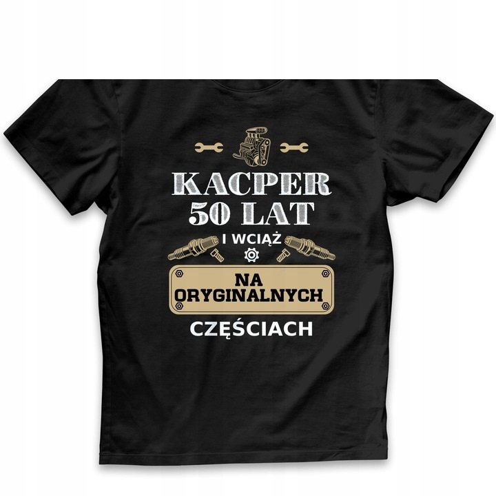 T-SHIRT KOSZULKA MĘSKA FAJNY PREZENT NA URODZINY Wzór dominujący print (nadruk)